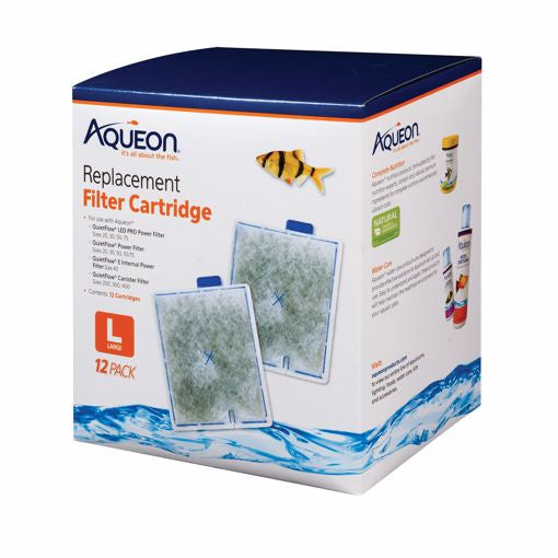 Aqueon Filter Cartridge - Large 12pk