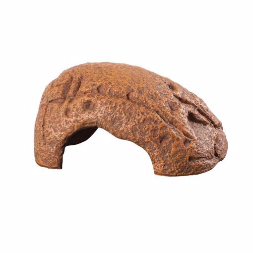 Zilla Rock Den (orange rock) - Small