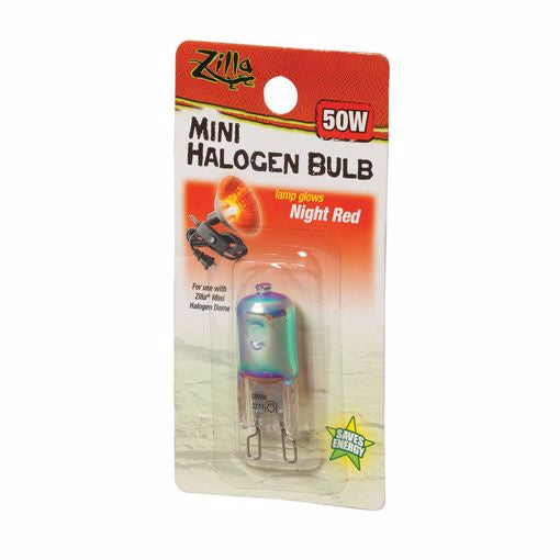 Zilla Bulb - Mini Halogen Red 50w