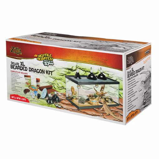 Zilla Bearded Dragon Kit Deluxe - 40 Breeder XL