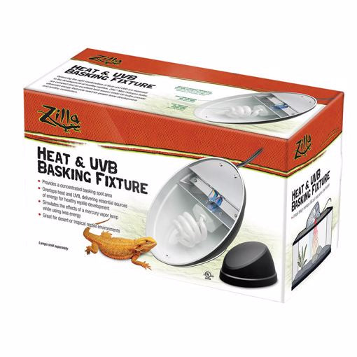 Zilla Dome - UVB/Heat Combo Basking Fixture