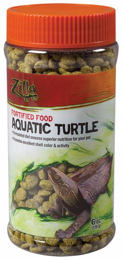 Zilla Aquatic Turtle Food 6oz