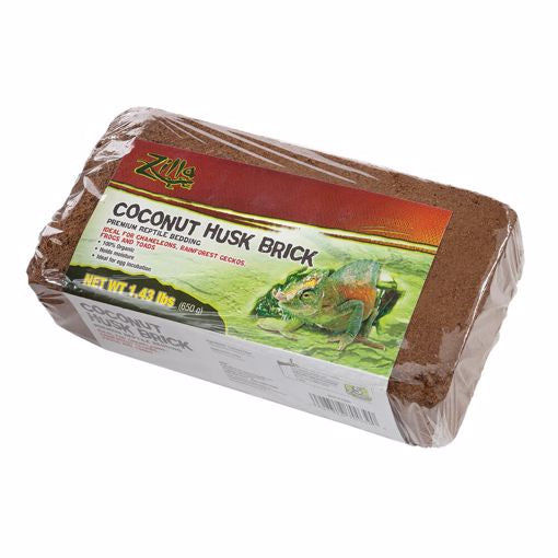 Zilla Coconut Husk Brick (Single) - 1.43lb