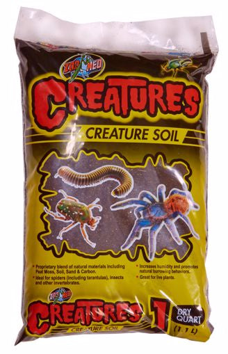 Zoo Med Creature Soil - 1 Qt Dry