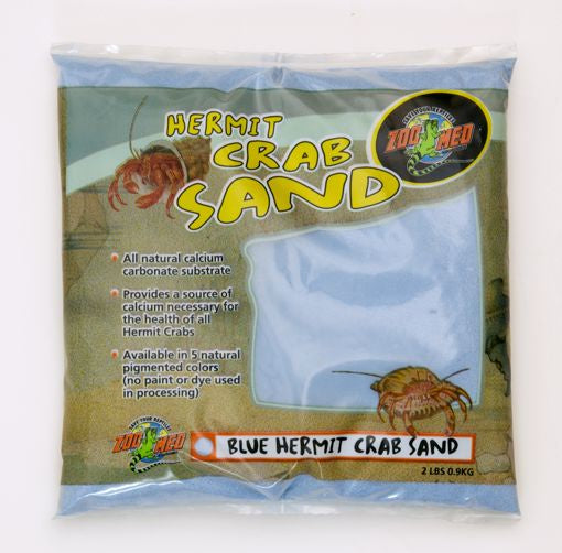 Zoo Med Blue Hermit Crab Sand - 2 Lb
