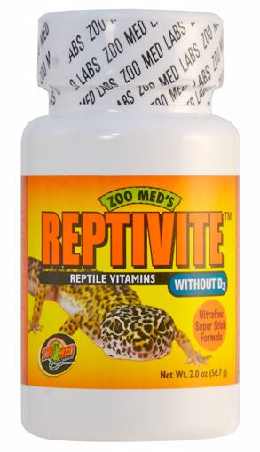 Zoo Med Reptivite Vitamins w/o D3 - 2oz