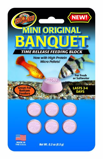 Zoo Med Original Banquet Feeding Block - Mini - .03oz