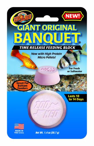 Zoo Med Original Banquet Feeding Block - Giant - 1.4oz