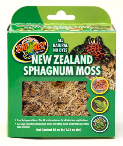Zoo Med New Zealand Sphagnum Moss - 80 cu/in