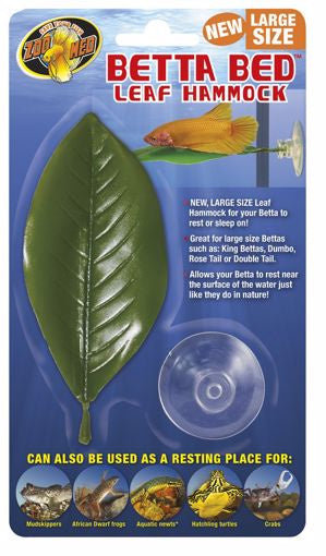 Zoo Med Betta Bed Leaf Hammock - Large 4.5"