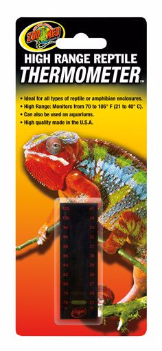 Zoo Med Reptile Thermometer - High Range