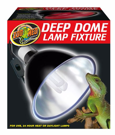 Zoo Med Dome - Deep Dome Lamp Fixture - 8"