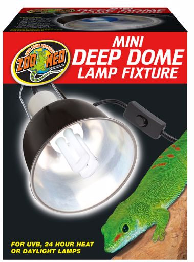 Zoo Med Mini Deep Dome - Lamp Fixture