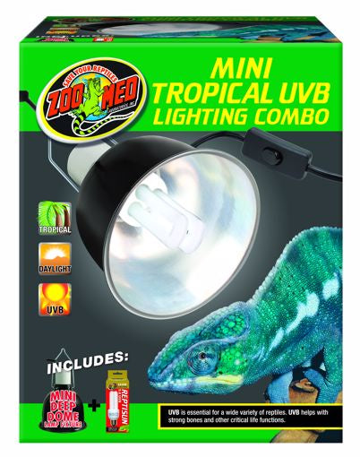 Zoo Med Mini Tropical UVB Lighting Combo