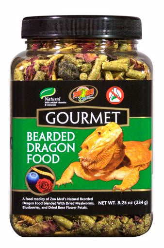 Zoo Med Gourmet Bearded Dragon Food - 8.25oz