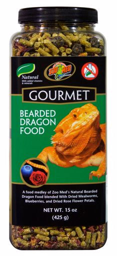 Zoo Med Gourmet Bearded Dragon Food - 5oz