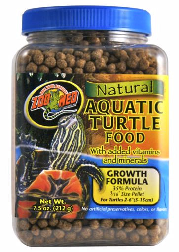Zoo Med Aquatic Turtle Food-Growth - 8.75oz