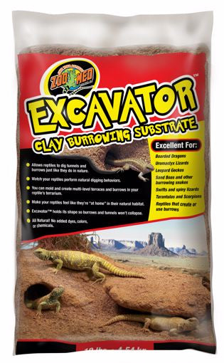 Zoo Med Excavator Clay Burrowing Substrate - 10lb