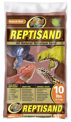 Zoo Med Repti Sand - Natural  Red 10lb