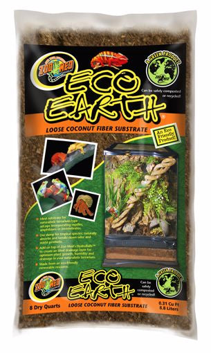 Zoo Med Eco Earth Bedding - 8 Qt.