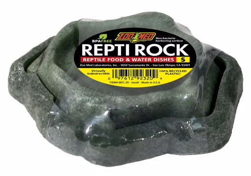 Zoo Med Repti Rock Dish 2pk Combo - Small
