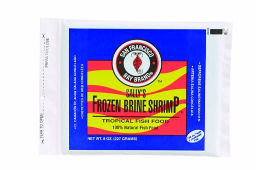 SF Brine Shrimp Flat Pack Frozen 8 oz