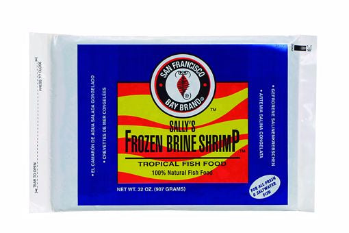 SF Brine Shrimp Flat Pack Frozen 32 oz