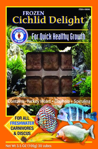 SF Cichlid Delight Frozen 3.5 oz