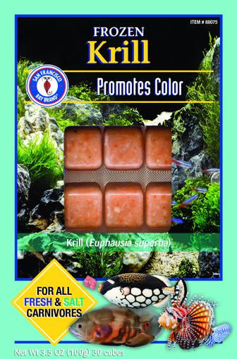 SF Krill Cubes Frozen 3.5 oz
