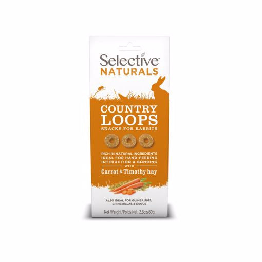 Selective Naturals Loops - Carrot/Timothy - Country  2.8oz
