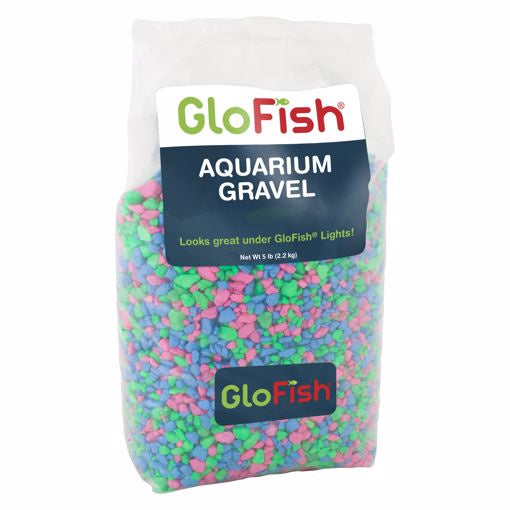 Tetra GloFish Gravel Mix blu/grn/pink 5lbs