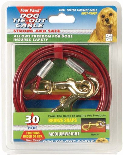 FP Tie Out 30ft Medium Weight - Red