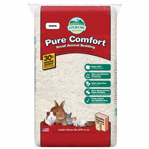 Oxbow Pure Comfort Bedding - White 36 Liters