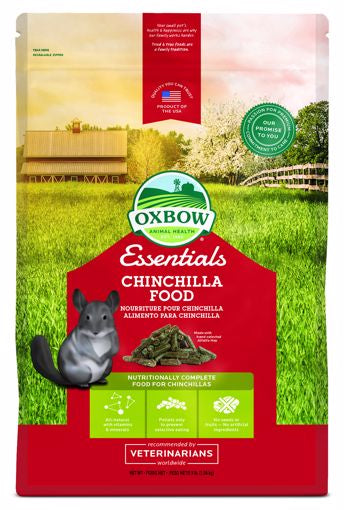 Oxbow Essentials Chinchilla Food - 3 Lb