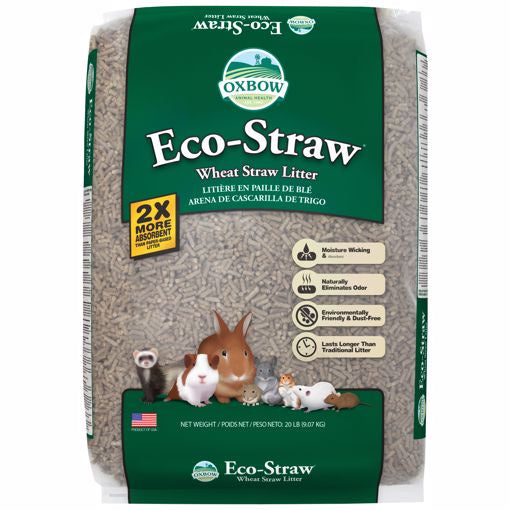 Oxbow Eco-Straw Pellet Bedding - 20 Lb
