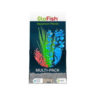 Tetra GloFish 3-Plant Multi Color - Small