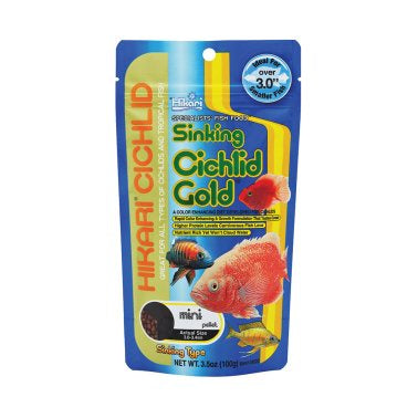 Hikari Sinking Cichlid Gold Mini 3.5 oz