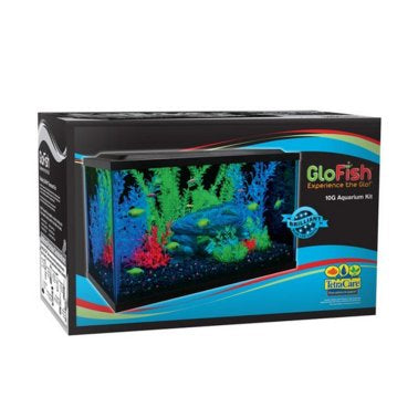 Tetra GloFish Glass Aquarium Kit 10 Gal