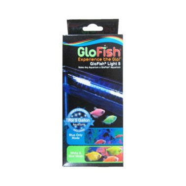 Tetra Glofish Blue and White LED Sticks for 5 Gallon 6"