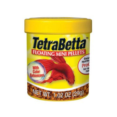 Tetra Betta Floating Small/Mini Pellets 1.02 oz