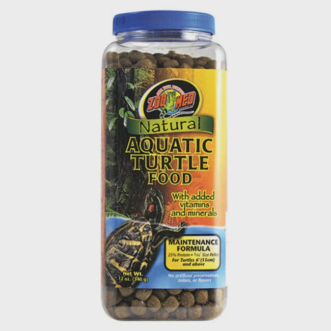 Zoo Med Aquatic Turtle Food-Maintenance - 12oz