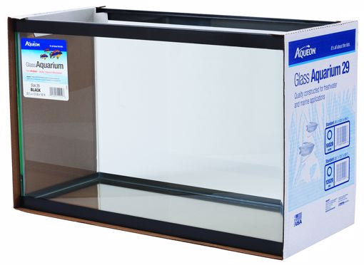 AGA Tank - 29gal - Black 30x12x18