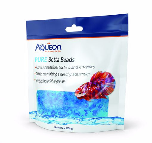 Aqueon Betta Beads Blue