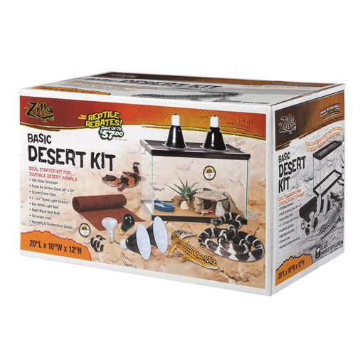 Zilla Basic Desert Kit 10 gal - 20x10x12
