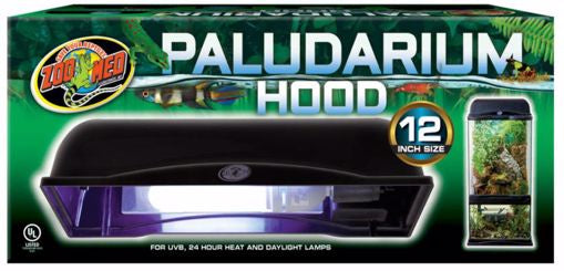 Zoo Med Paludarium Hood 24hr UVB - 12"