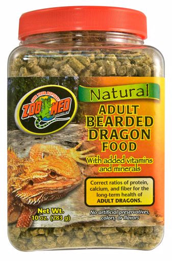 Zoo Med Bearded Dragon Food - Adult 10oz