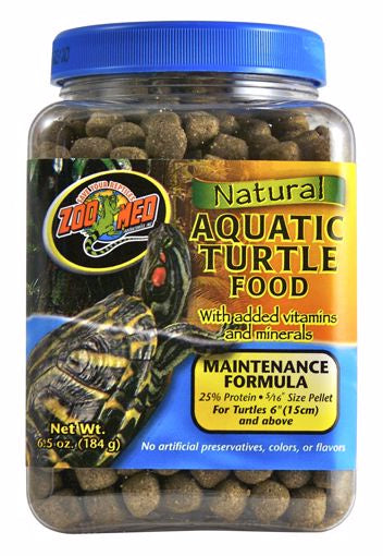 Zoo Med Natural Aquatic Turtle Food - 6.5oz