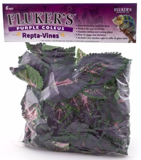 Flukers Repta-Vine - Red Coleus 6ft