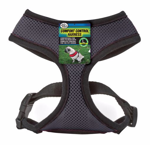 Four Paws Comfort Harness Black - Large