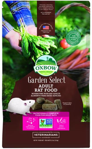 Oxbow Adult Rat Food - 2.5 Lb
